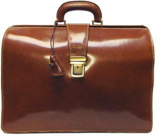 Ciabatta Men's Italian Leather Briefcase Bag