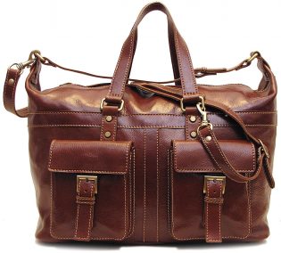 Italian Leather Travel Bag