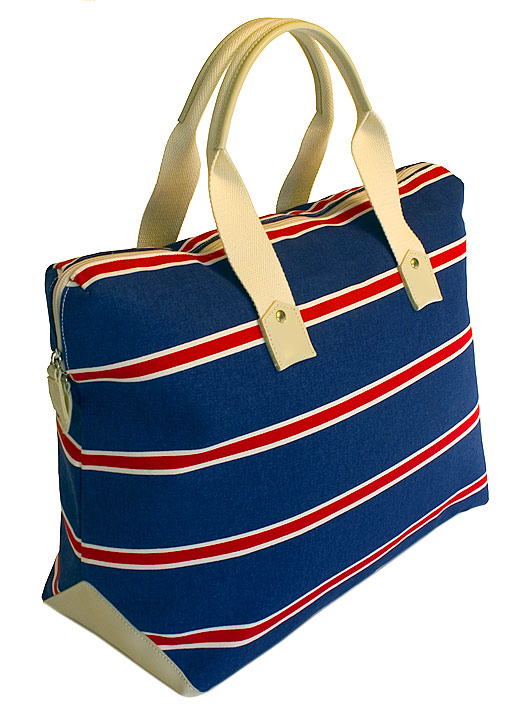 Amalfi Canvas Travel Bag - Fenzo Italian Bags