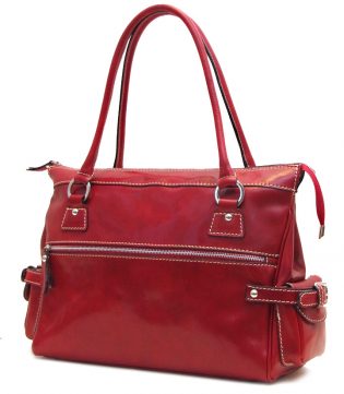 Italian leather handbag