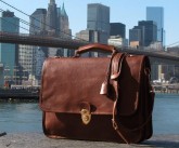 Men's Leather Messenger Handbags